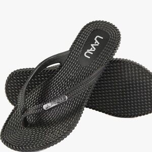 Lavau Womens Waterproof Non Slip Flip Flop Sandals 42 (11)